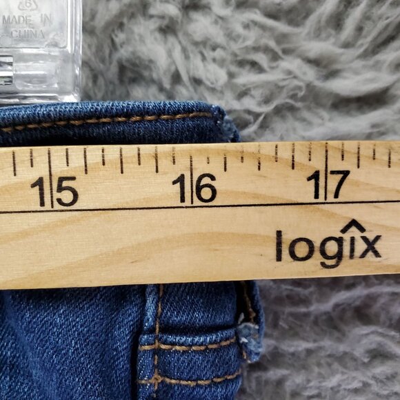 Old Navy Jeans Womens 14 Blue Rockstar Super Skinny Mid-Rise Stretch Denim - Picture 5 of 10